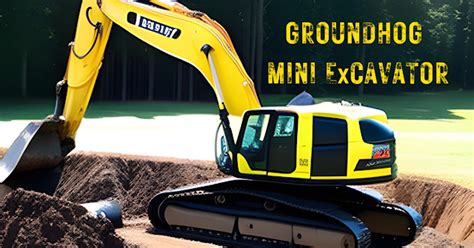 groundhog mini excavator reviews|groundhog bh24 mini excavator.